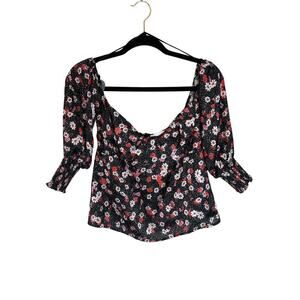 Louna Floral off the shoulder top size S